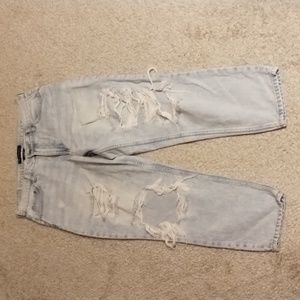 Aeropostale Ripped Mom Jeans